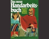 Heavy Vintage Crafting Book - Germany - Knitting - Crochet - Sewing