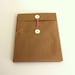 Kraft Button Tie Envelope for 8.5 x 11 papers (3)