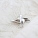 Pinwheel Necklace - Cutest Little Silver Pinwheel - SALE