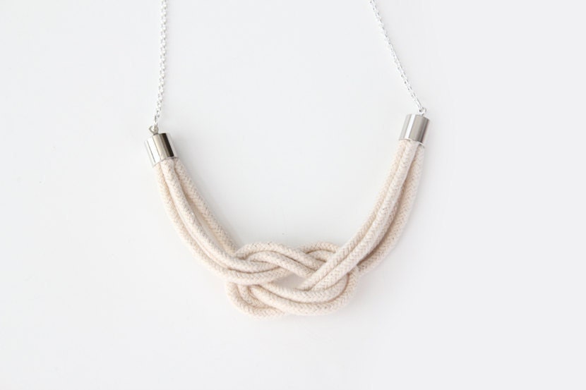 Rope Necklace - Be A Square Knot