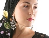 Kissing Birds Mazahua Chandelier Earrings