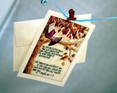 Psalm 32.47-8 Illustrated Note Card - Hiding Place