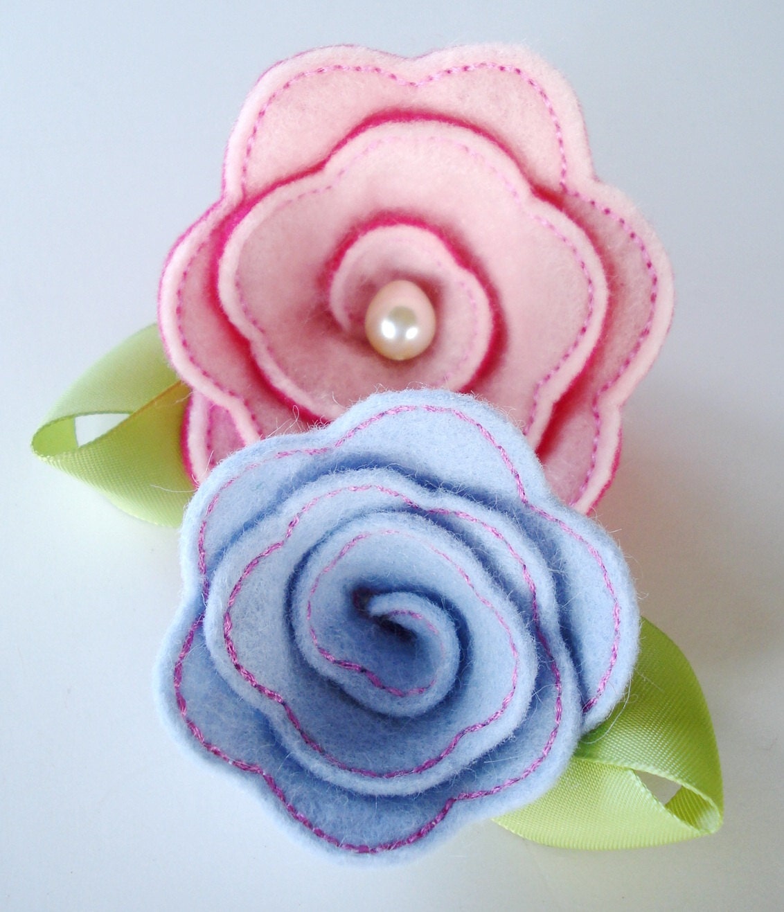 Embroidery Design for  Machine Embroidery - Rose In-The-Hoop (three dimensional) - Two sizes
