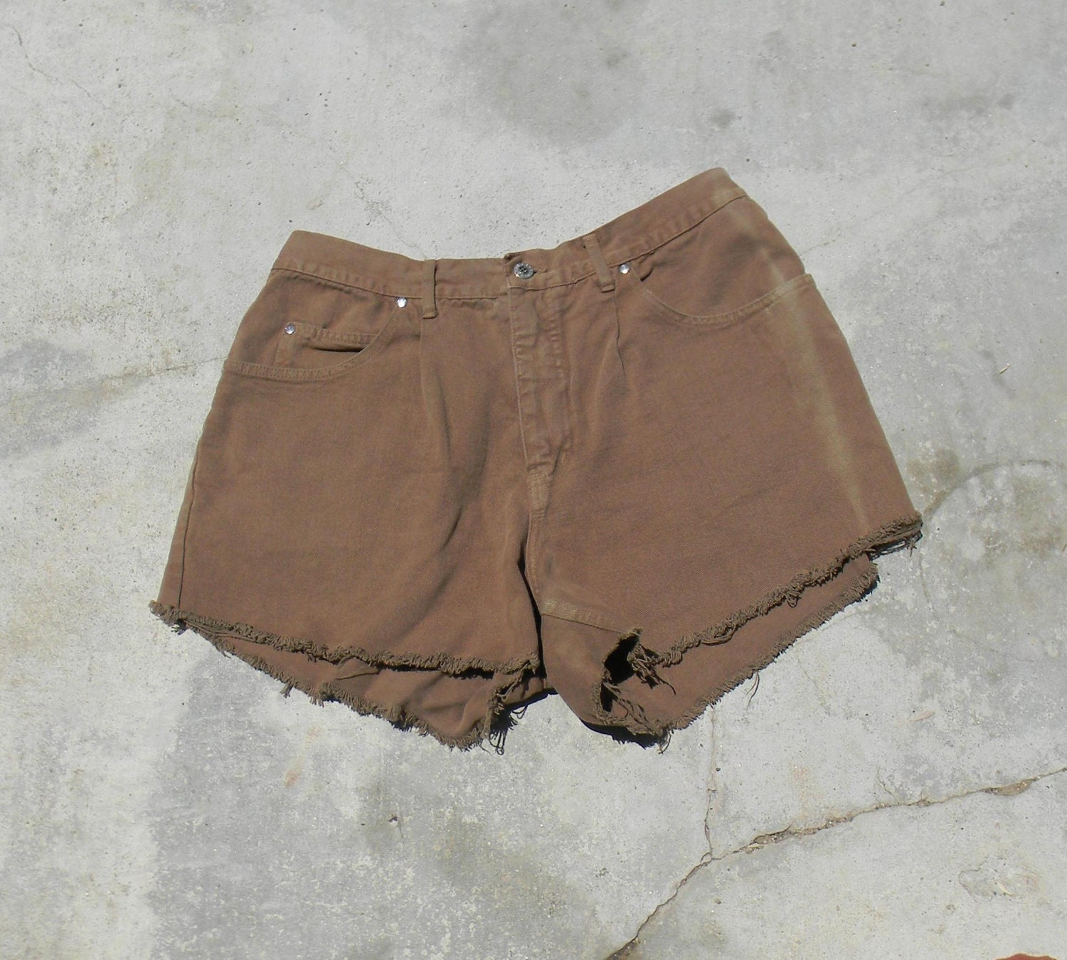 90s // CUT OFF SHORTS - plus size