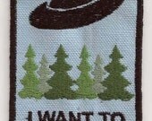 I Want To Believe, X-Files Embroidered Patch