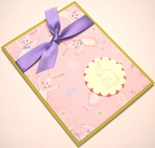 Easter Bunny Greeting Card