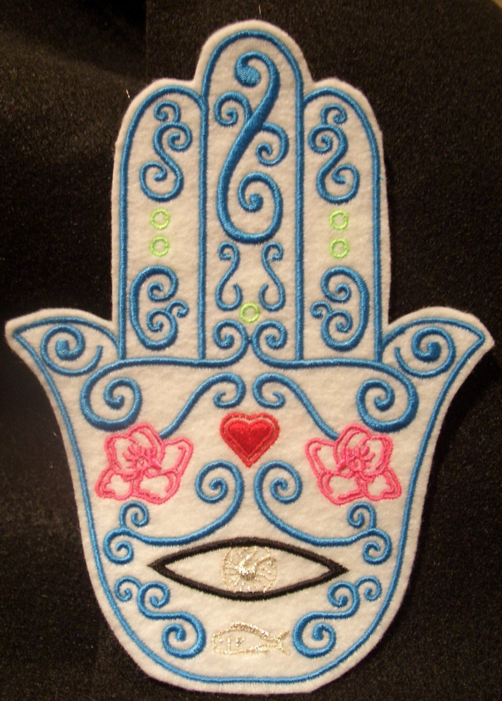 Hamsa With Heart