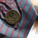 vintage silk wrist wrap - a reconstucted and upcycled tie