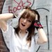 vintage silk wrist wrap - a reconstucted and upcycled tie