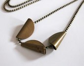 Scroll Necklace - LAST ONE
