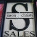 Split Letter Monogram Frame