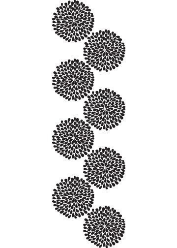 Vinyl Wall Sticker Decal Art - Flowers