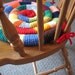Pattern - Knitted Chair Pad PDF Pattern - Rocking Chair Pad Pattern - Farmhouse Kitchen Chair Pad Pattern - Cottage Decor Chair Pad Pattern