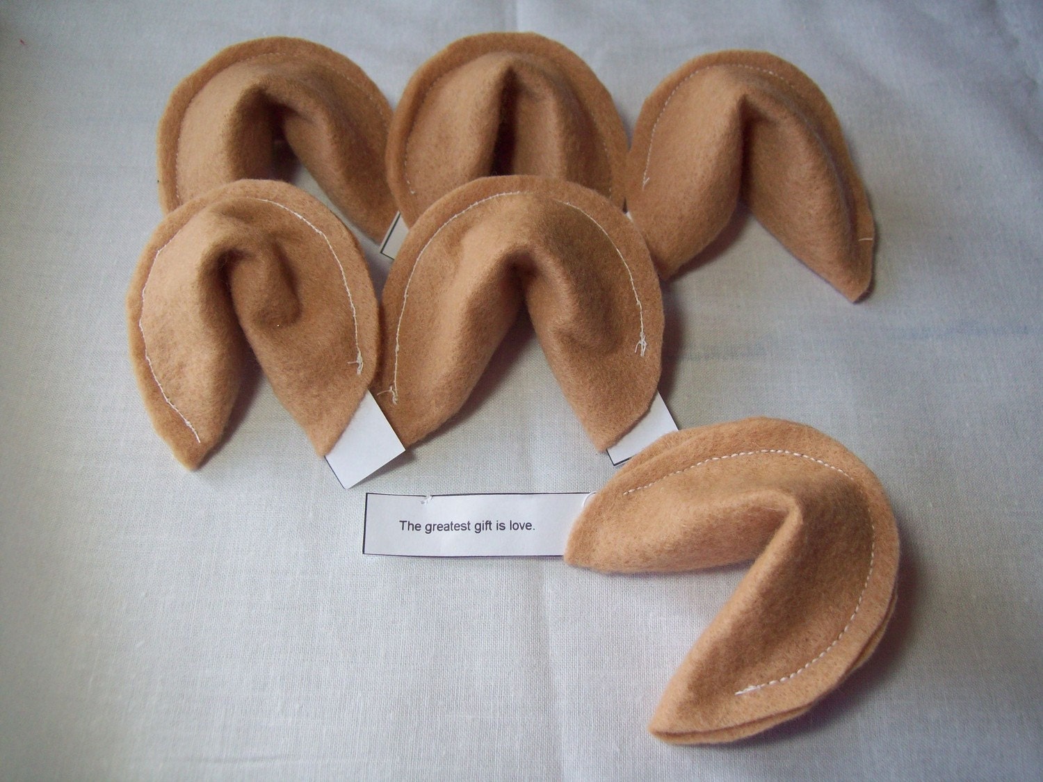 6 Felt Fortune Cookies With Real Fortunes