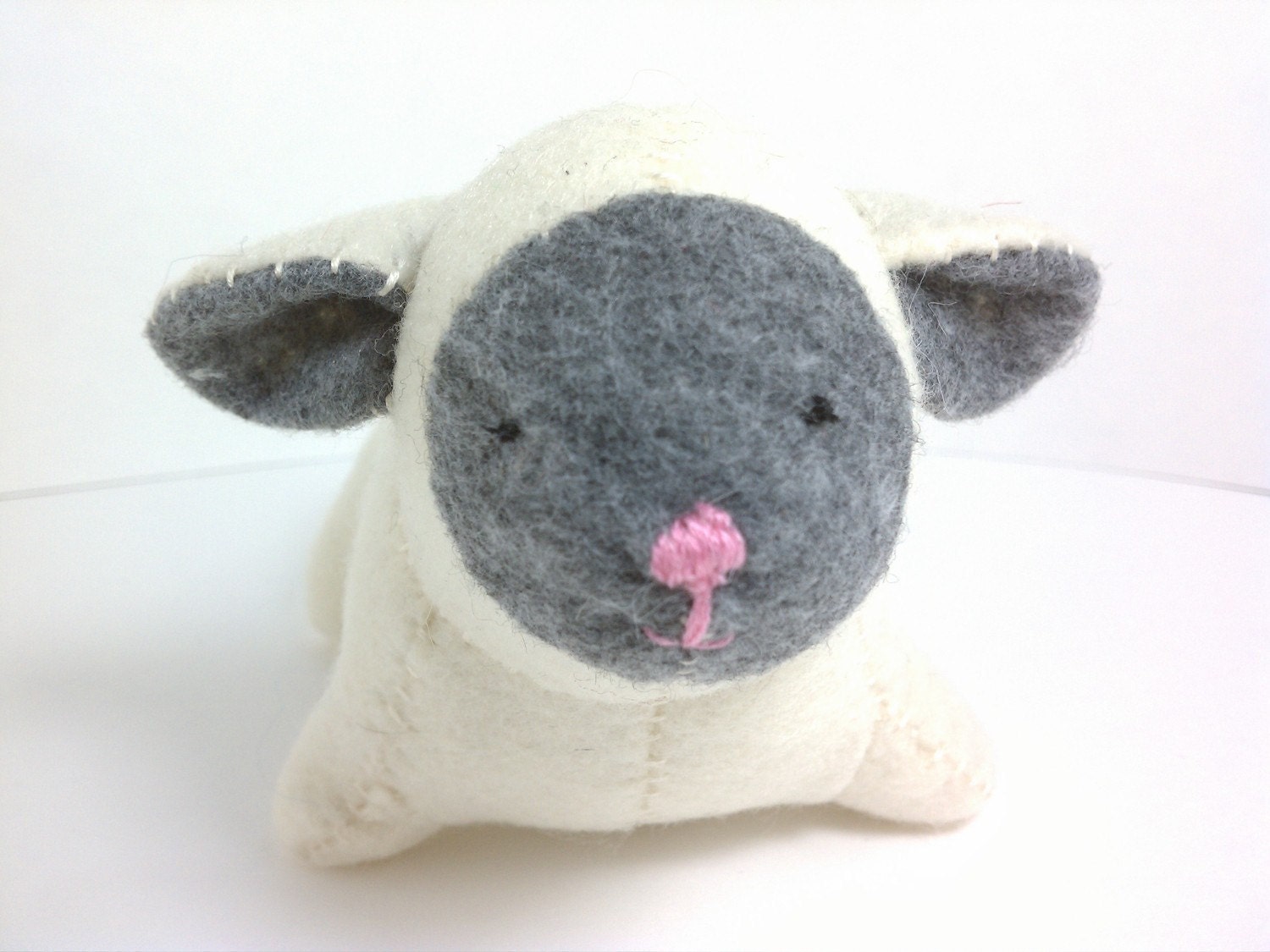 Lamb stuffed animal small
