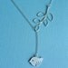 Silver Birdy Dangle Lariat