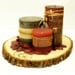 LARGE Rustic Wood Tree Slice Centerpiece - Personalized - 10 - 13 inch diameter