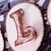 Wooden Guest Book Letter with Twig Style Pen - Any letter available- 250-400 signatures- rustic, woodland, personalized wedding