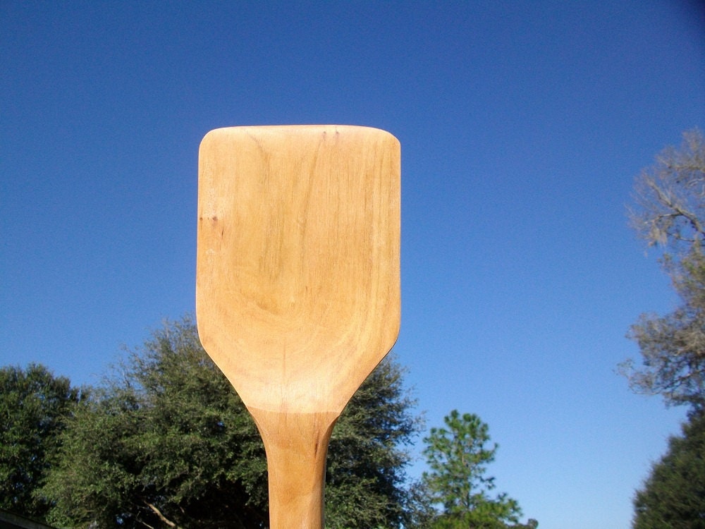 Oversized Grilling Spatula Cherry Wood