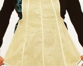 20% Off: 50's Sheer Yellow Apron