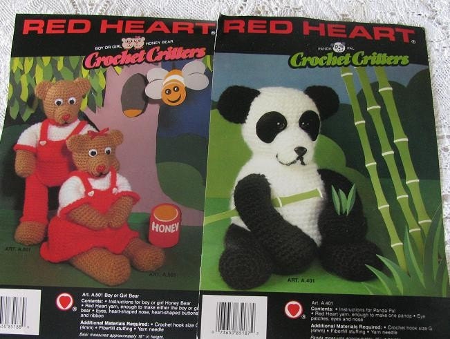 Crochet Bear Critters Pattern
