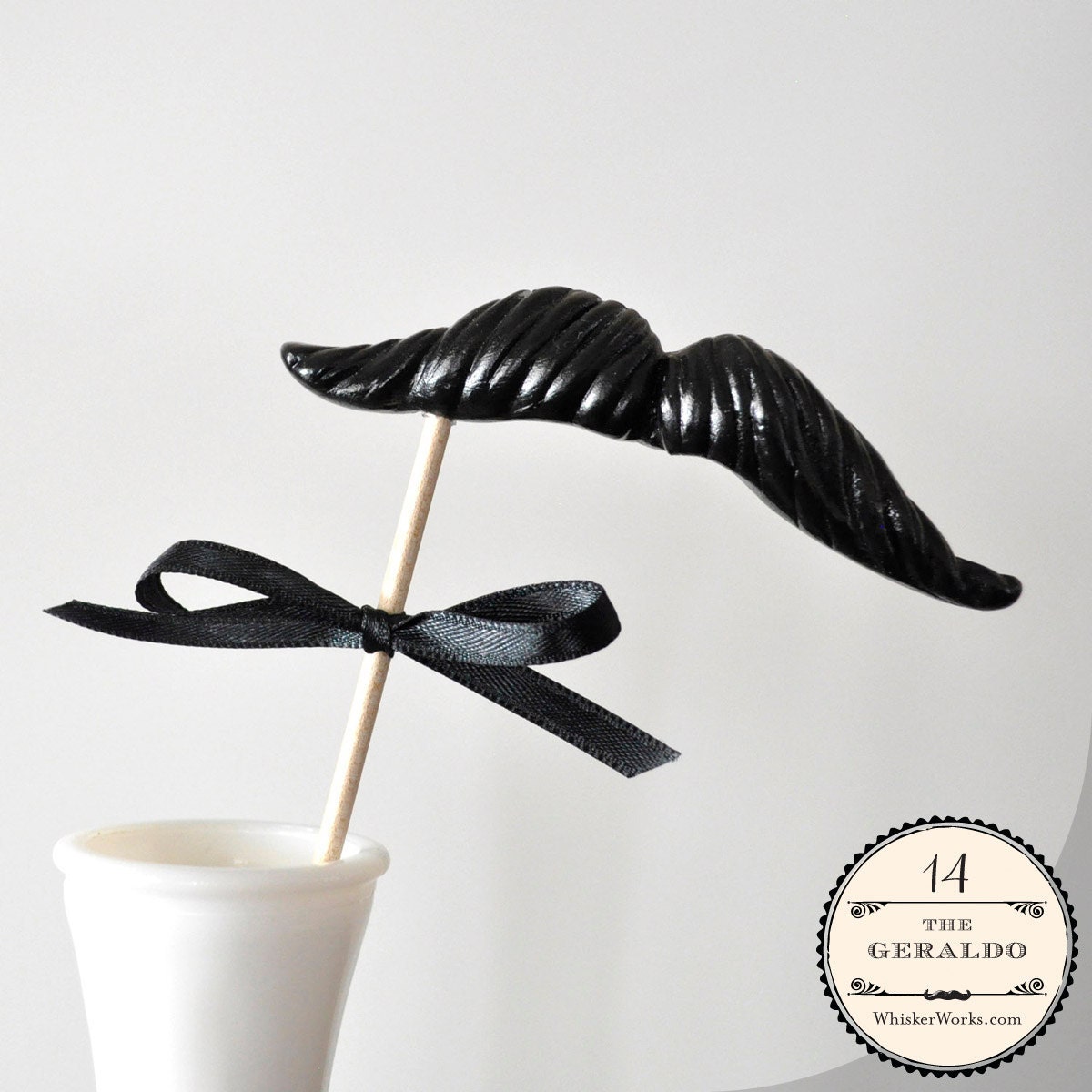 Mustache on a Stick - No. 14 - The Geraldo Il_570xn