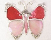 Cranberry and Pink Victorian Butterfly - MoreThanColors
