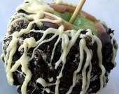 Cookies and Cream Caramel Apple W/Belgian Chocolate