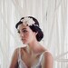 Woodsy flower halo/crown in ivory- style 203
