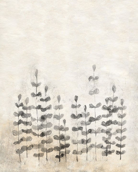 Art Print - Ferns 8"x10" - Modern Wall Decor