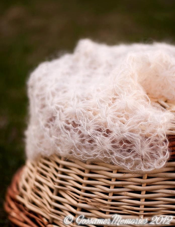 Gossamer Wrap Pattern - Newborn Photo Prop - Pattern Only - Digital Download