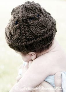 Chunky Night Owl Beanie Pattern - Pattern Only - Digital Download