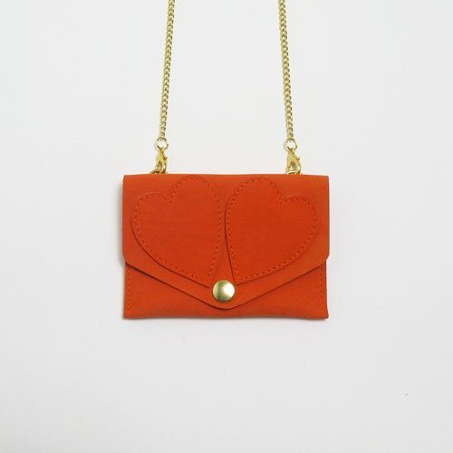 Hearts Necklace Wallet