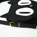 Original handmade Black Cat Leather Bag, Cat Bag, Cat face, Animal Bag, Shoulder bag