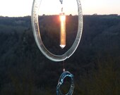 25 Eco friendly Wedding Favors - SUNCATCHER - set of 25 - recycled wine bottle glass
