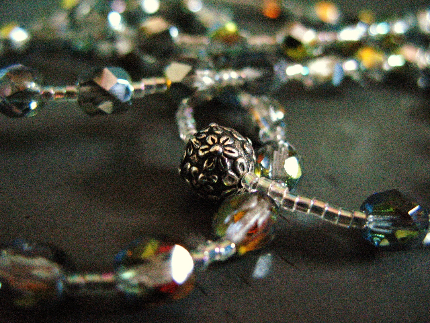 ave maria in marea vitrail rosary prayer beads