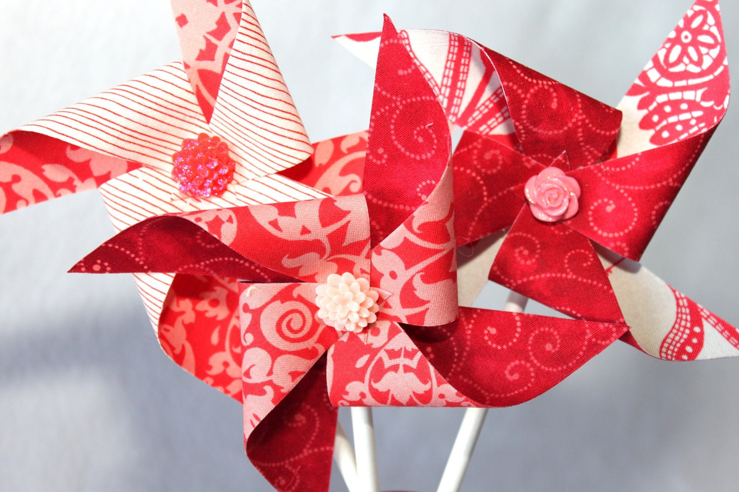 Fabric Pinwheels - Romance Set of 3 Il_170x135