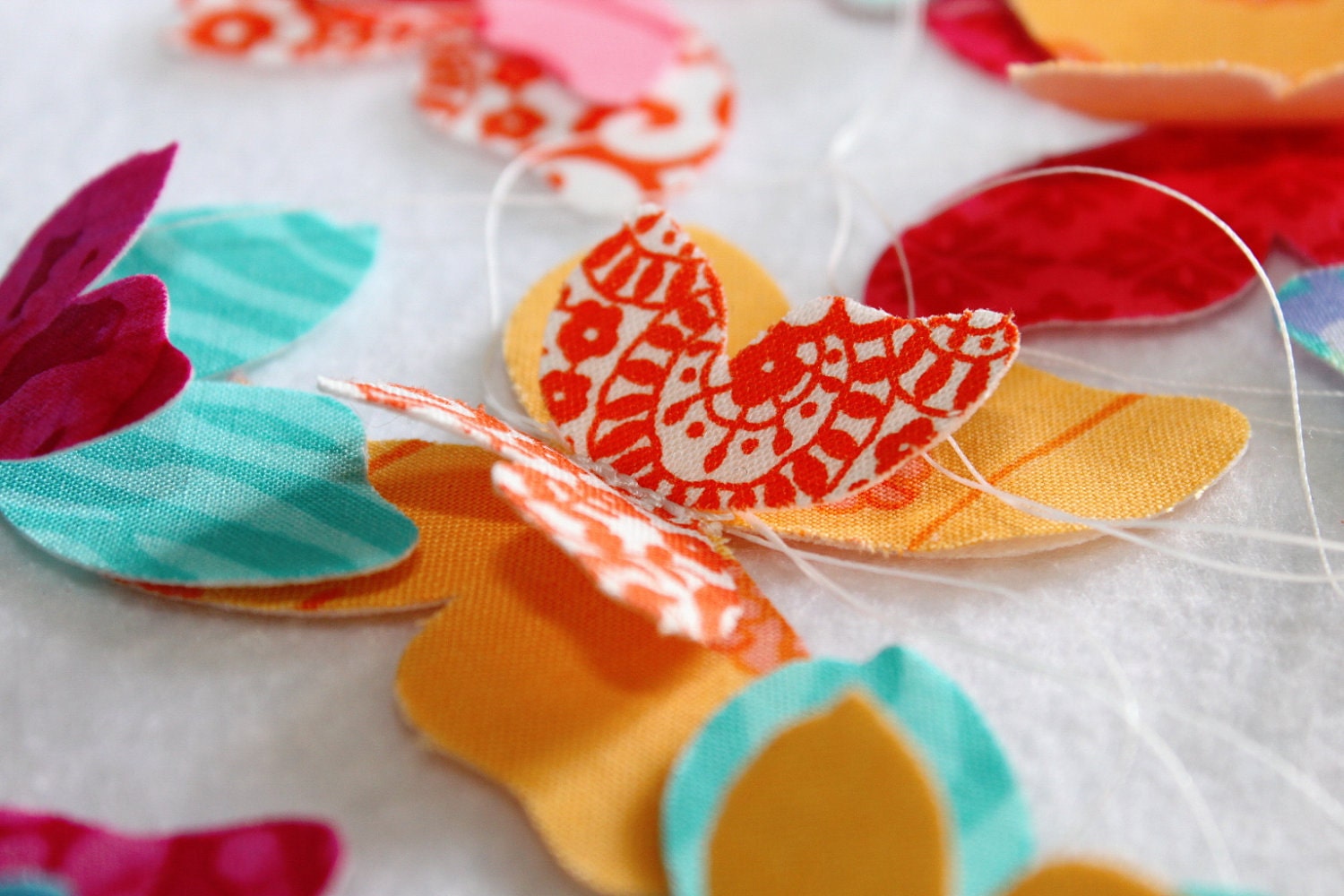 Butterfly Garland - in Tropical Paradise