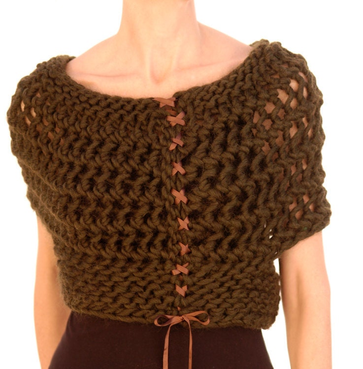 Instructions to make: the Openwork Bolero PDF Pattern ONLY