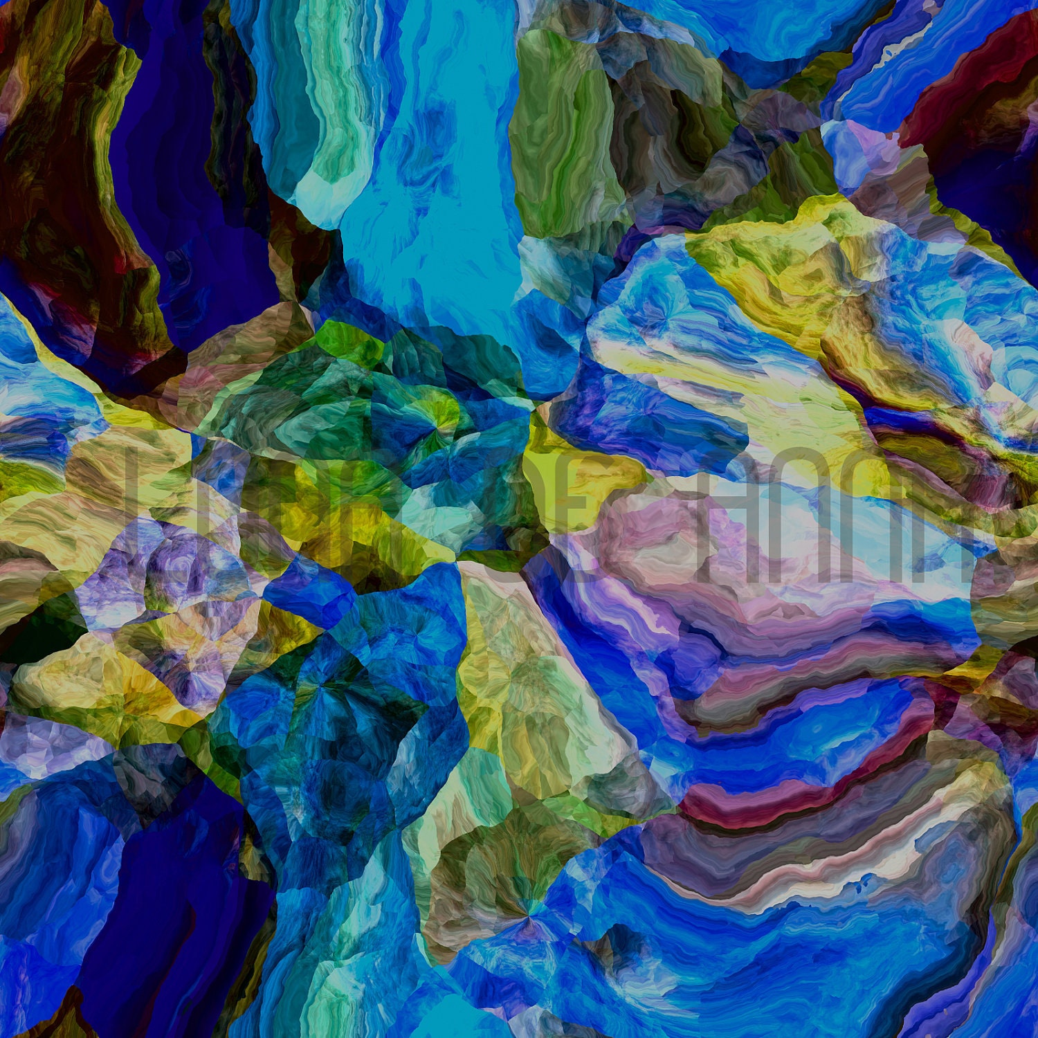 Black Opal   - Graphic Print A3