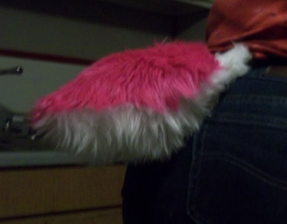 Pink Bunny Tail