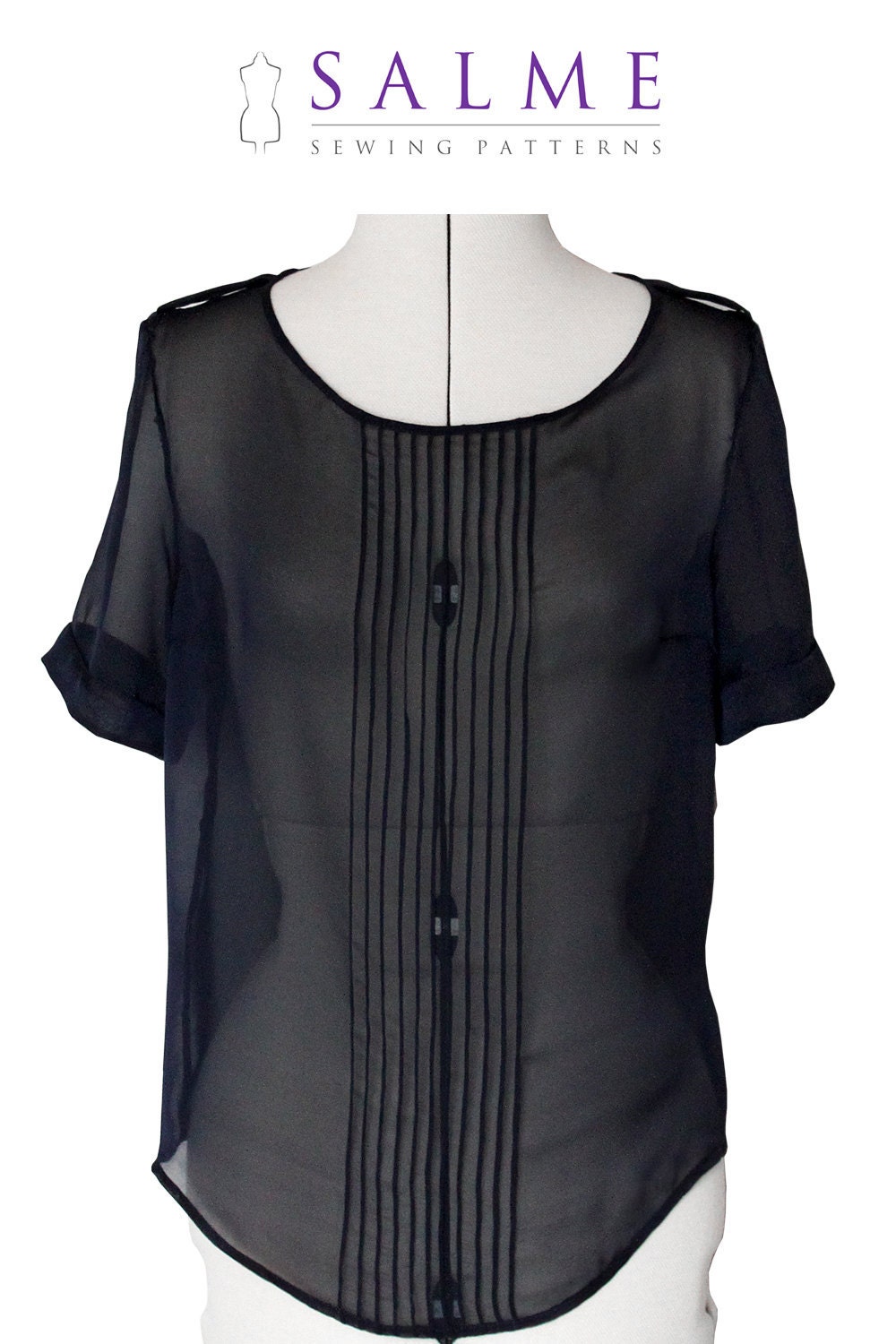 PDF Sewing pattern - Lydia Blouse