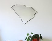 SALE / / / South Carolina Mirror / Wall Mirror State Outline Silhouette