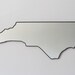 SALE / / / North Carolina Mirror / Wall Mirror State Outline Silhouette