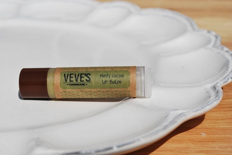 Minty Cocoa Lip Balm by Veve's Handmade