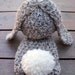 SALE Lop BUNNY rabbit  hat ONLY  with removable bow