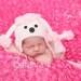 Pink Poodle PROP  with diaper cover set pick you size Newborn to 18 months