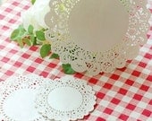 Romantic Ivy Lace Paper Doilies 8.5 inch (25 sheets)