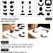 BIG - Making Emoticons Make-up Stickers set (10 eyes, 10 mouth)