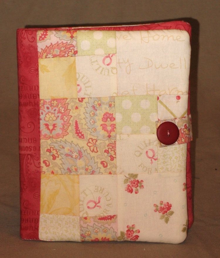 Quilted Patchwork Breast Cancer Journal
